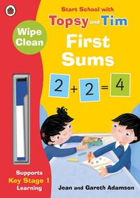 Enlarge image Cover: Wipe-Clean First Sums: Start School with Topsy and Tim - Ladybird