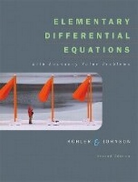 Enlarge image Cover: Elementary Differential Equations with Boundary Value Problems with IDE CD Package - Pearson