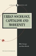 Cover: Urban Sociology, Capitalism and Modernity - Palgrave Macmillan