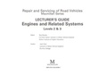 Cover: Vehicle Mechanical and Electronic Systems: Engines and Related Systems Lecturer's Guide - Palgrave Macmillan