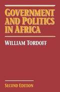 Cover: Government and Politics in Africa - Palgrave Macmillan