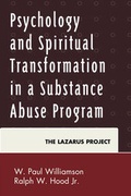 Cover: Psychology and Spiritual Transformation in a Substance Abuse Program - Lexington Books