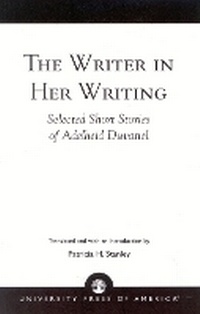 Abbildung von: The Writer in Her Writing - University Press of America