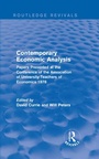 Cover: Contemporary Economic Analysis (Routledge Revivals) - Routledge