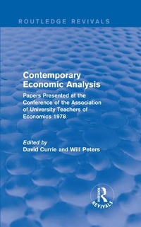 Enlarge image Cover: Contemporary Economic Analysis (Routledge Revivals) - Routledge