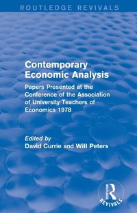 Enlarge image Cover: Contemporary Economic Analysis (Routledge Revivals) - Routledge