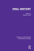 Cover: Oral History - Routledge