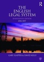 Cover: The English Legal System - Routledge