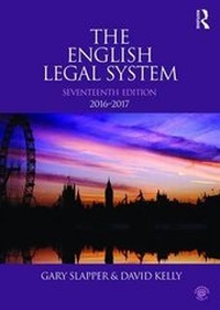 Enlarge image Cover: The English Legal System - Routledge
