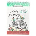Cover: Joy for the Journey Coloring Book (Wirebound) - Christian Art Gifts Inc