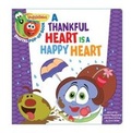 Cover: VeggieTales: A Thankful Heart Is a Happy Heart, a Digital Pop-Up Book (padded) - B&H Publishing Group