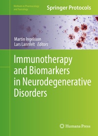 Abbildung von: Immunotherapy and Biomarkers in Neurodegenerative Disorders - Humana