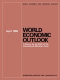 Cover: World Economic Outlook, April 1988 - International Monetary Fund (IMF)