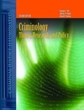 Cover: Criminology: Theory, Research, and Policy - Jones and Bartlett Publishers, Inc