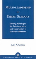 Cover: Multi-leadership in Urban Schools - University Press of America
