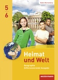 Cover: Heimat und Welt - Ausgabe 2016 f&uuml;r Baden-W&uuml;rttemberg - Westermann Schulbuchverlag