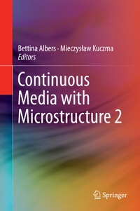 Abbildung von: Continuous Media with Microstructure 2 - Springer