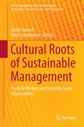 Cover: Cultural Roots of Sustainable Management - Springer
