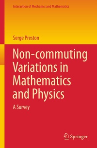 Abbildung von: Non-commuting Variations in Mathematics and Physics - Springer