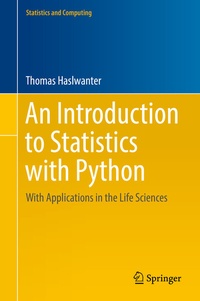 Enlarge image Cover: An Introduction to Statistics with Python - Springer