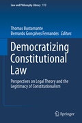 Cover: Democratizing Constitutional Law - Springer