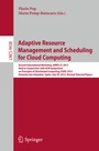 Cover: Adaptive Resource Management and Scheduling for Cloud Computing - Springer