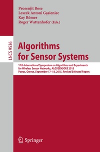 Abbildung von: Algorithms for Sensor Systems - Springer