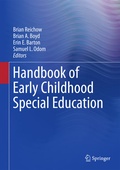 Cover: Handbook of Early Childhood Special Education - Springer