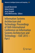 Cover: Information Systems Architecture and Technology: Proceedings of 36th International Conference on Information Systems Architecture and Technology - ISAT 2015 - Part I - Springer