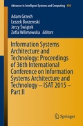 Cover: Information Systems Architecture and Technology: Proceedings of 36th International Conference on Information Systems Architecture and Technology - ISAT 2015 - Part II - Springer