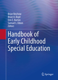 Abbildung von: Handbook of Early Childhood Special Education - Springer
