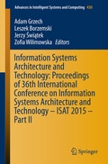 Cover: Information Systems Architecture and Technology: Proceedings of 36th International Conference on Information Systems Architecture and Technology - ISAT 2015 - Part II - Springer