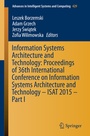 Cover: Information Systems Architecture and Technology: Proceedings of 36th International Conference on Information Systems Architecture and Technology - ISAT 2015 - Part I - Springer