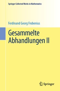 Abbildung von: Gesammelte Abhandlungen II - Springer
