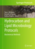 Cover: Hydrocarbon and Lipid Microbiology Protocols - Springer