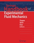Cover: Springer Handbook of Experimental Fluid Mechanics - Springer