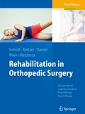 Cover: Rehabilitation in Orthopedic Surgery - Springer