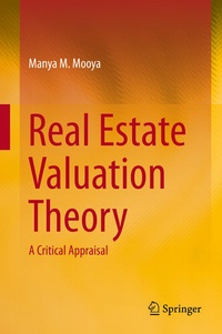 Abbildung von: Real Estate Valuation Theory - Springer
