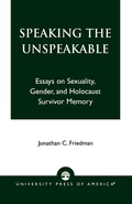 Cover: Speaking the Unspeakable - University Press of America
