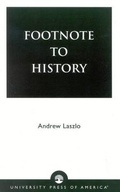 Cover: Footnote to History - University Press of America