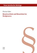 Cover: Beweisverbote und Beweislast im Strafprozess - utzverlag GmbH