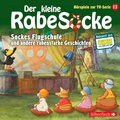 Cover: Sockes Flugschule, Die Waldhochzeit, Der Riesenschreck (Der kleine Rabe Socke - H&ouml;rspiele zur TV Serie 13) - Silberfisch