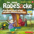 Cover: Frau Dachs macht Urlaub, Ein Tanzkleid f&uuml;r Frau Dachs, Rette sich, wer kann! (Der kleine Rabe Socke - H&ouml;rspiele zur TV Serie 4) - Silberfisch