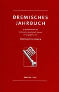 Cover: Bremisches Jahrbuch - Staatsarchiv Bremen