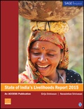 Cover: State of India's Livelihoods Report 2015 - SAGE Publications India Pvt Ltd