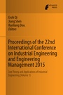 Cover: Proceedings of the 22nd International Conference on Industrial Engineering and Engineering Management 2015 - Atlantis Press