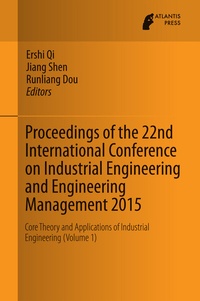 Abbildung von: Proceedings of the 22nd International Conference on Industrial Engineering and Engineering Management 2015 - Atlantis Press