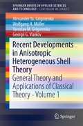 Cover: Recent Developments in Anisotropic Heterogeneous Shell Theory - Springer
