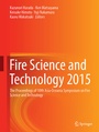 Cover: Fire Science and Technology 2015 - Springer