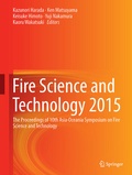 Cover: Fire Science and Technology 2015 - Springer